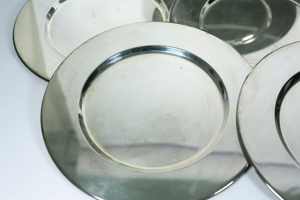 Dækketallerken (6) - Forsølvet #1.0