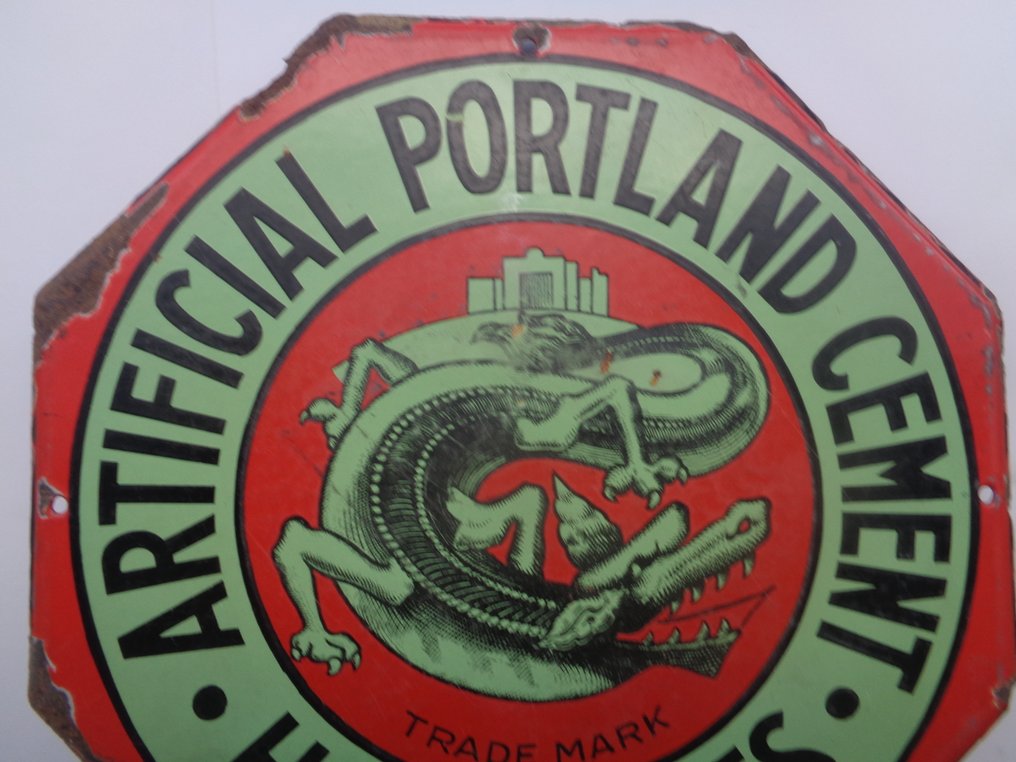 Artificial Portland Cement - Cemento Portland Artificiale - Piatto smaltato - Smalto #1.0