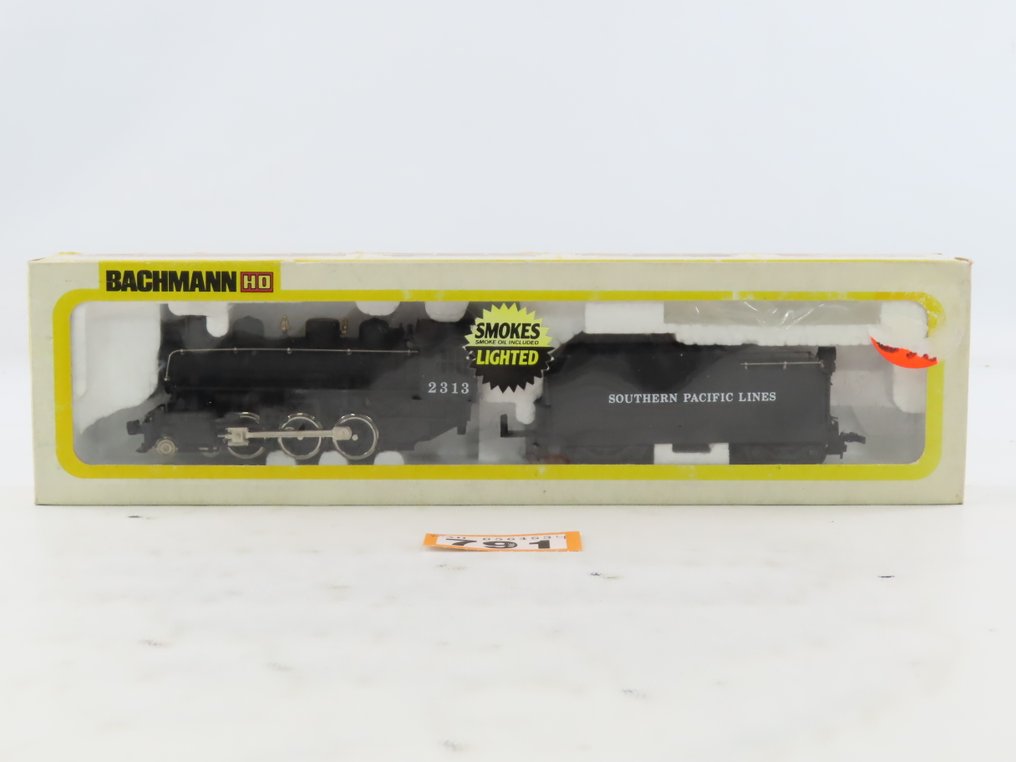 Bachmann H0轨 - 带煤水车的蒸汽机车 (1) - 4-6-0 与 rookgenerator - Southern Pacific #4.3