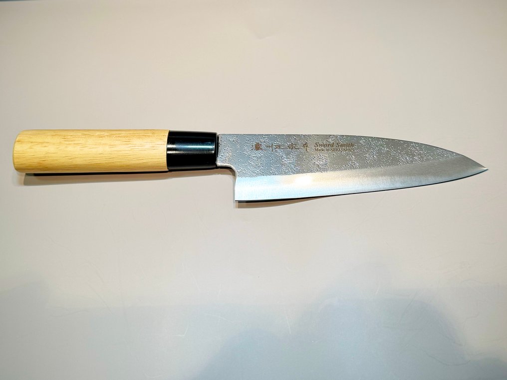 Satake SWORD SMITH - 厨刀 - Deba bōchō - 钢 - 日本 - 伪造的日本DEBA #3.2