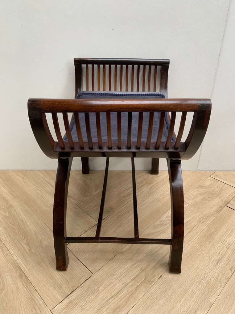 Stool - Mahogany - Edwardian Inlaid #2.1