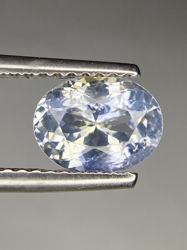 Zonder minimumprijs - 1 pcs Blauw Saffier - 1.45 ct - nternational Colored Gemstone Association (ICA GemLab) #1.0