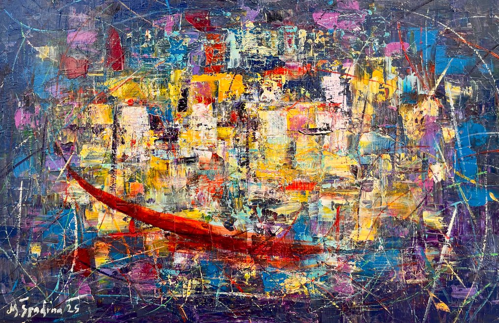 Miroslav Spadrna (Pintorcheco) - Soñando con Venecia-dreaming of Venice XL #1.0