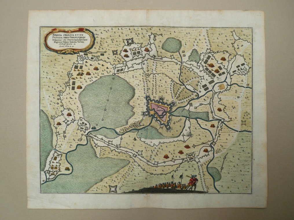 Netherlands - Breda; M. Merian - Breda obsessa et expugnata armis - 1621-1650 #1.0