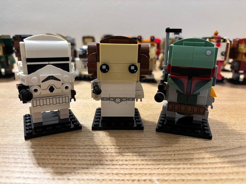 Lego Setat - BrickHeadz - Collezione completa 32 LEGO BrickHeadz Star Wars – Lotto unico – Raro e da collezione #4.3