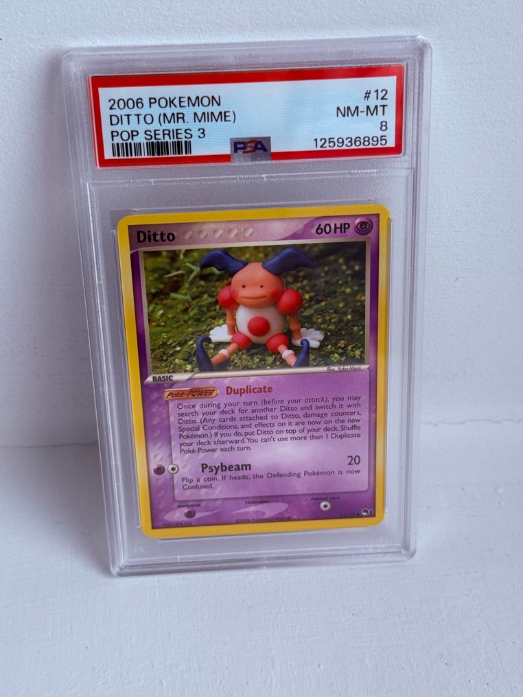 Pokémon Graded card - Ditto, Mr. Mime #12 - PSA 8 - Various sets #1.0