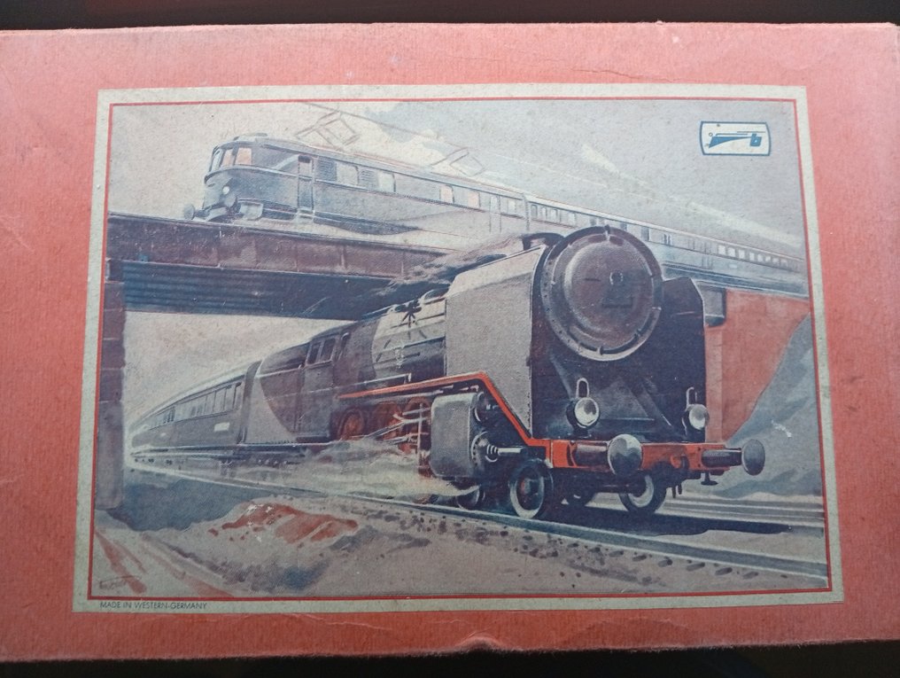 Beckh - Pacific Train Set, Boxed - Vieteritinajuna - 1950-1959 - Saksa #1.0