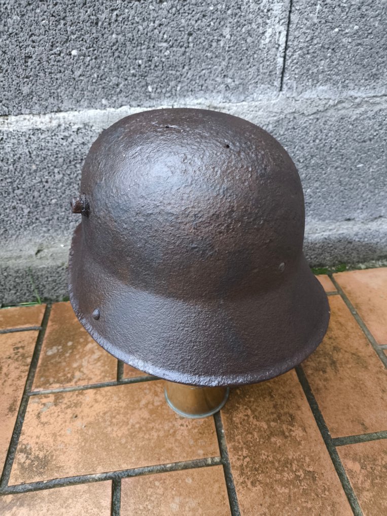 Deutschland - Militärhelm - Deutscher Stahlhelm WW1 Tarnung - Verdun #2.1