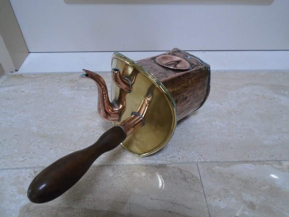 Chaleira de água (3) - koper, messing - steekketel, konkel #4.3
