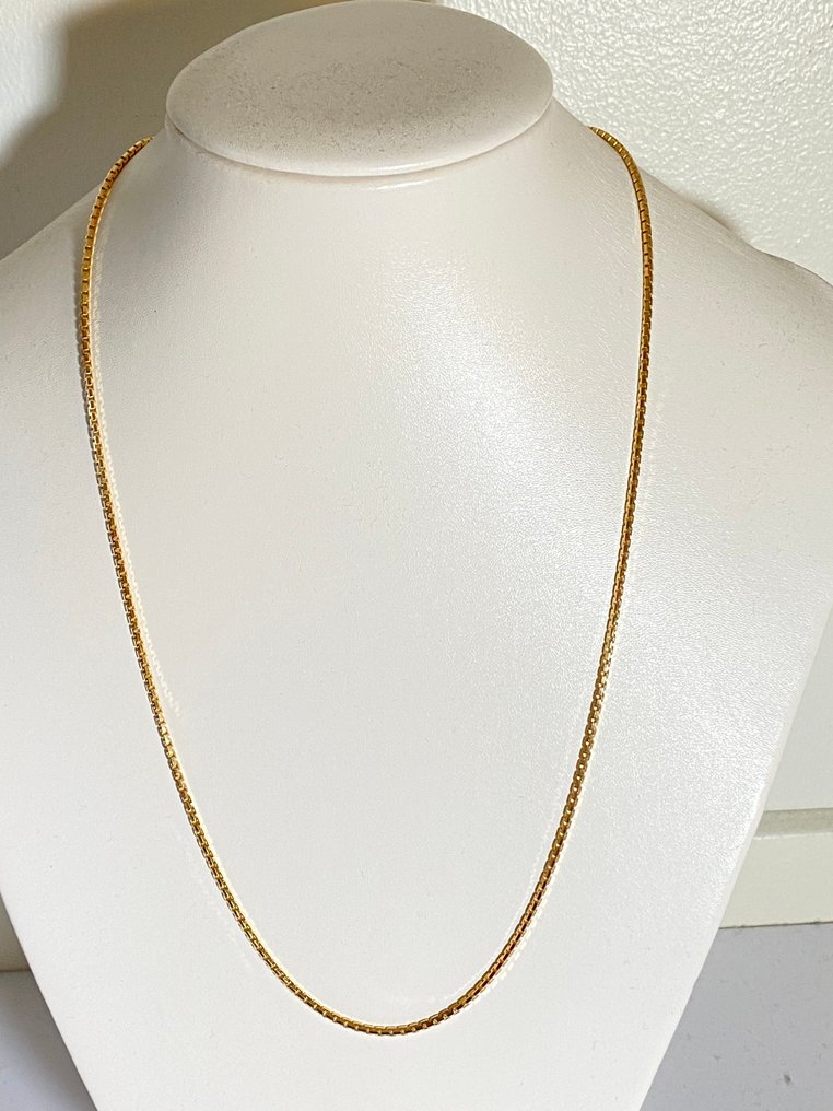 Zonder minimumprijs - Halsketting - 18 karaat Geel goud #4.3