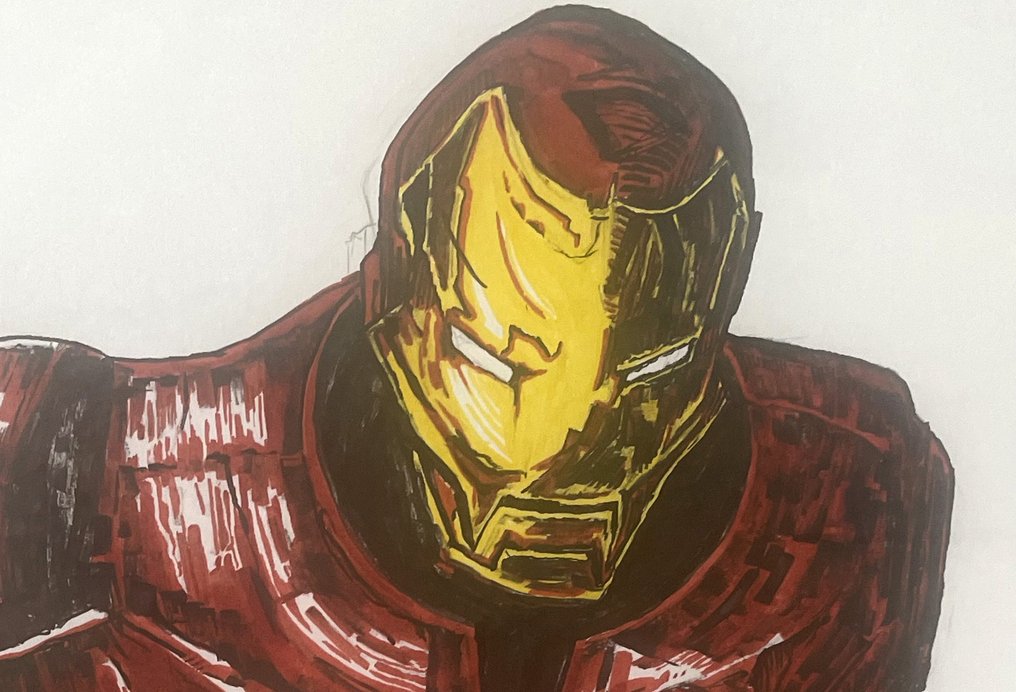 Ruttum - 1 Original drawing - Iron Man - 2018 #4.3
