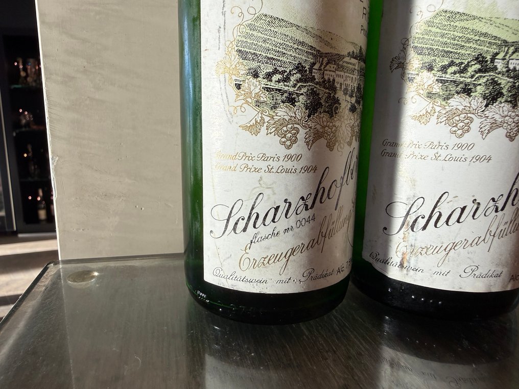 1999 , 2009 Egon Muller Scharzhofberger Riesling Auslese - Mosel-Saar-Ruwer Auslese - 2 Demi bouteilles (0,375 l) #4.3