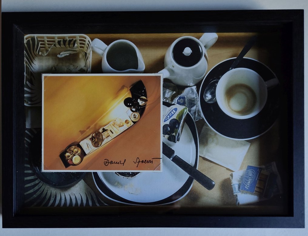 Daniel Spoerri (1930-2024) - Paris-Bar, ArtCard handsigned #1.0