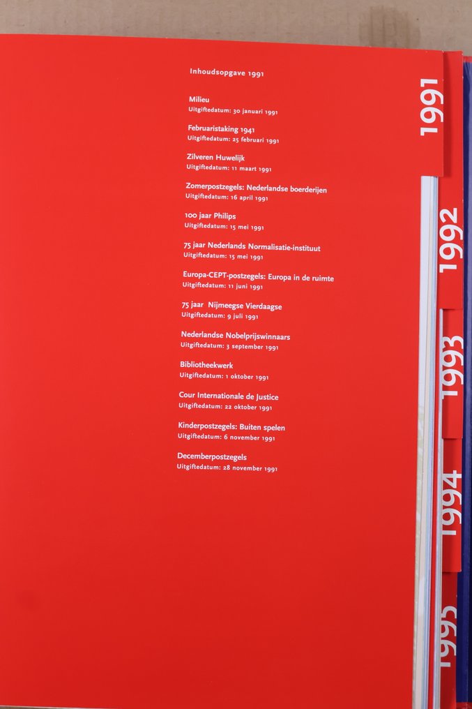 Ολλανδία 1991/2001 - Συλλογή σε 3 DAVO επεξηγημένα συλλεκτικά άλμπουμ. #1.0