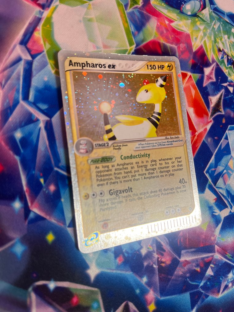 Pokémon - 1 Card - Ampharos #89 Holo - EX - EX Dragon #2.1