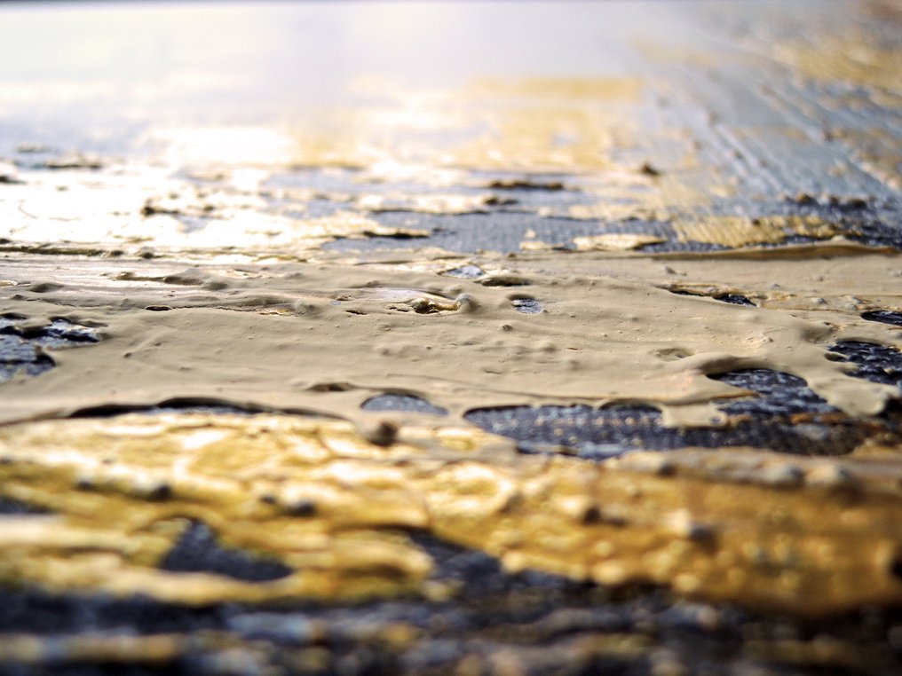 Monika Spiewak - Abstract - XXL - Oil Painting Stretched On The Frame - Ready To Hang - 1/1 Unique Piece #2.1