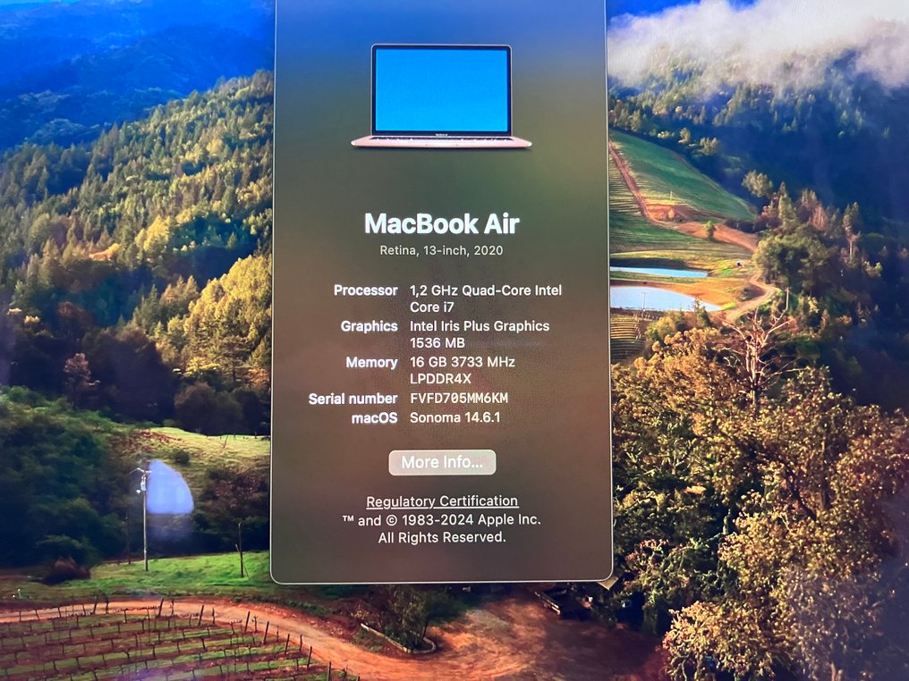 Apple MacBook Air "Core i7" 1.2 13" (Scissor, 2020) - Φορητός υπολογιστής - Στην αρχική του συσκευασία #4.3