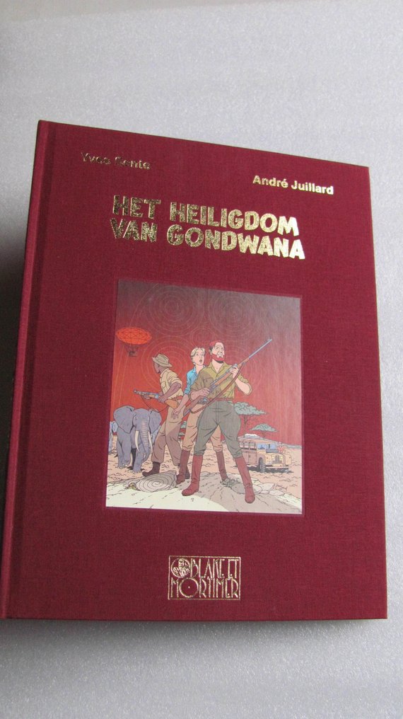 Blake en Mortimer 14 - Het Heiligdom van Gondwana - luxe linnen HC - 1 Album - Begrenset og nummerert utgave - 2008 #1.0