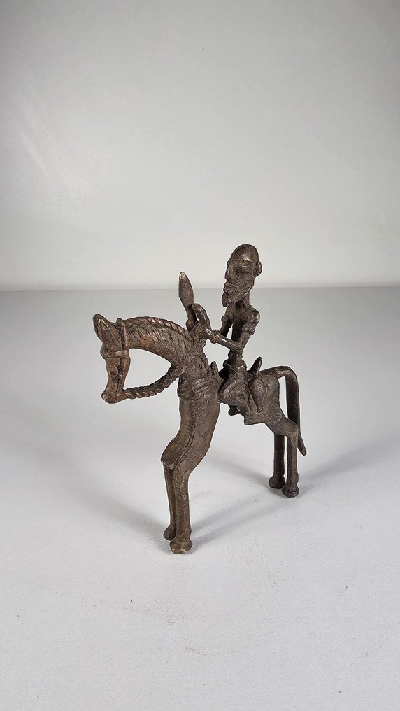 Bronze Cavalier - Dogon - Mali (No reserve price) #1.0