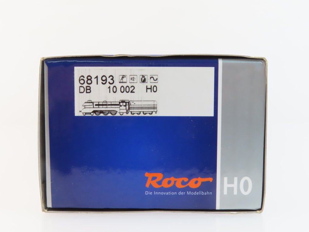 Roco H0 - 68193 - Locomotiva a vapore con tender (1) - BR 10 vetrina, digitale, sonoro completo - DB #2.1