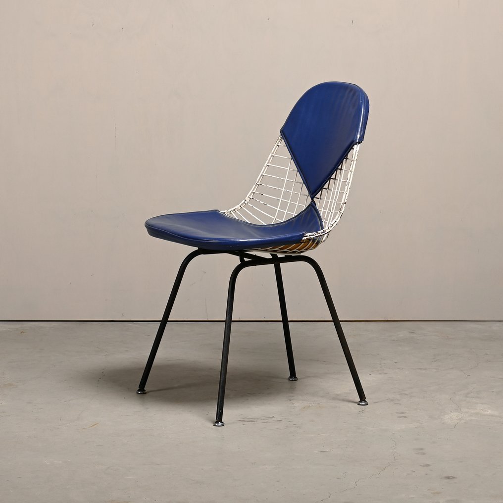 Herman Miller - Charles & Ray Eames - 椅 - DKX-2 - 人造皮革, 鋼 #1.0