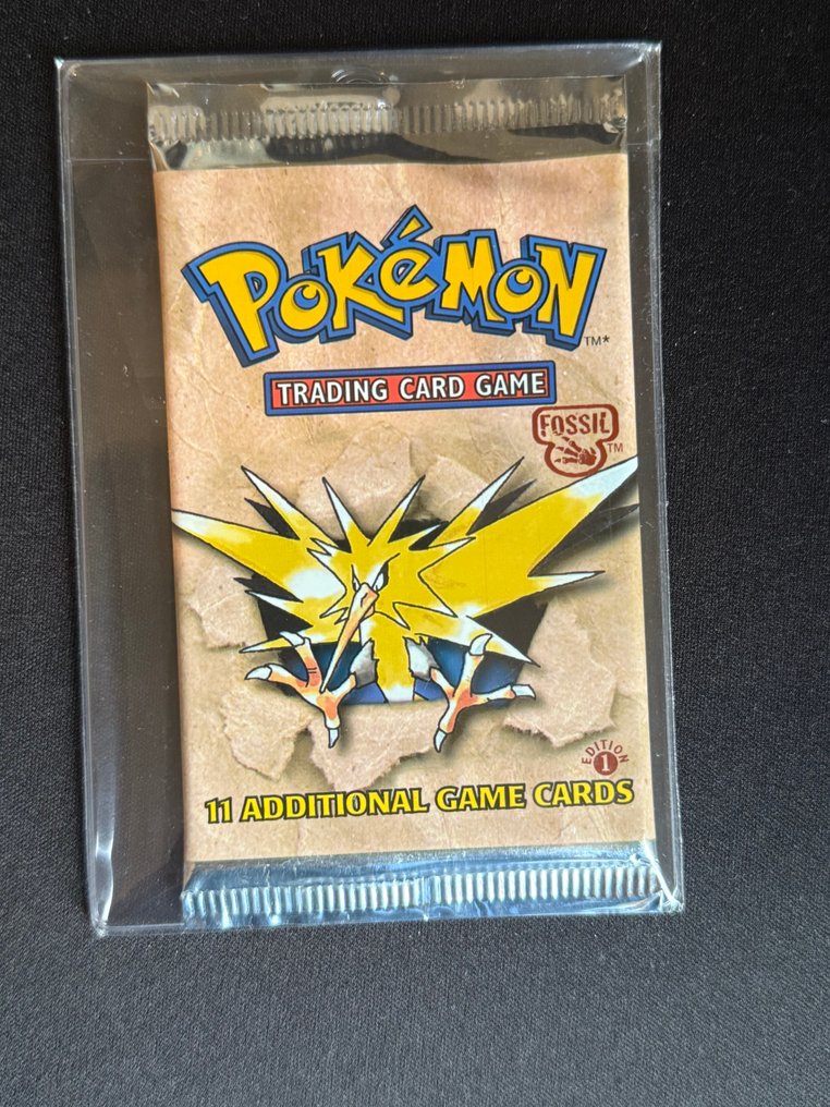 Pokémon - 1 Booster pack - Fossil booster pack 1st edition temp sealed - Various sets #1.0