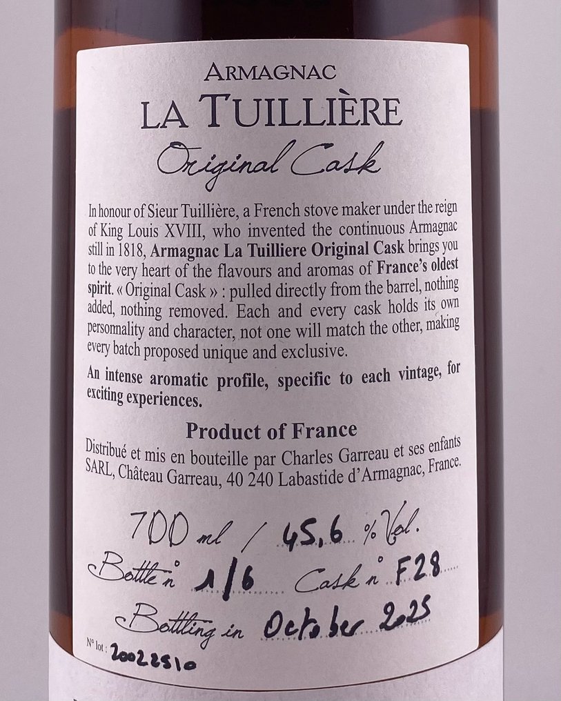 Château Garreau 2002 - La Tuillière - b. 2025 - 70cl #3.2