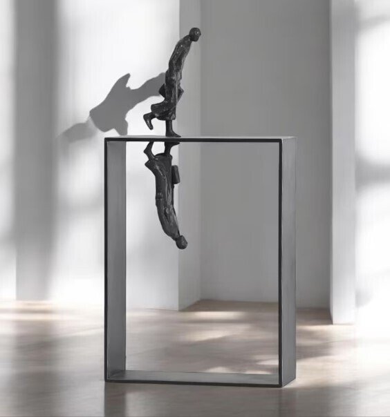Sculpture, The Walking Man Reflect - 29 cm - source #1.0
