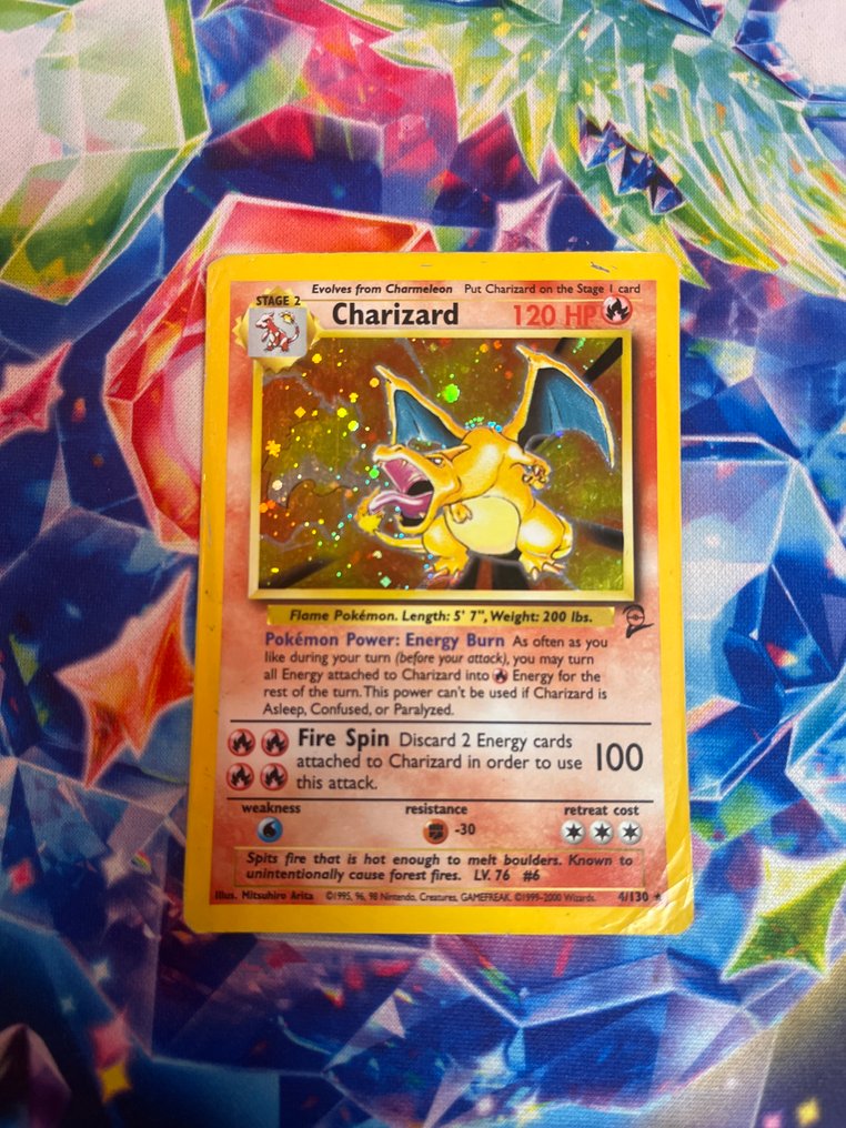 Pokémon - 1 Card - Charizard #4 Promo-kortti - WOTC - Base set 2 #1.0