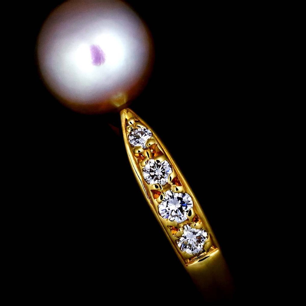 Mikimoto - Bague - 18 carats Or jaune #4.3