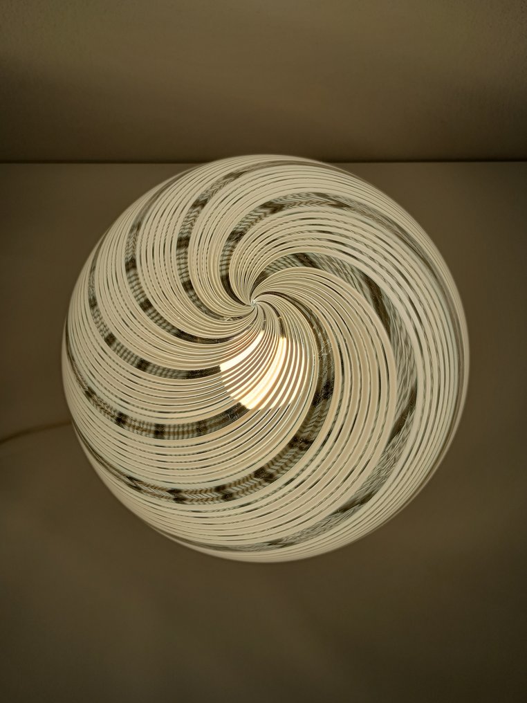 Lampada da tavolo - Vetro - Lampada vortice Space Age #2.1