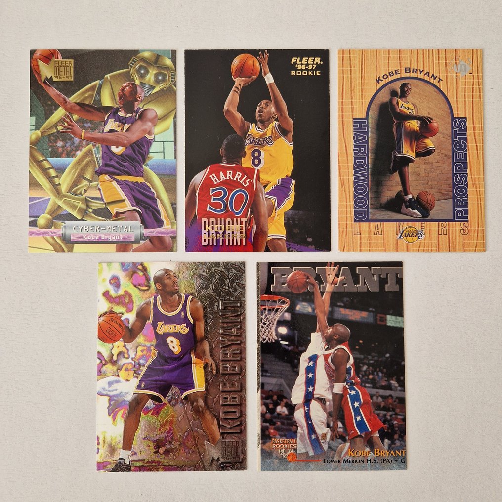 1996/97 Fleer-Upper Deck-UD3 Collection ROOKIE cards Draft 96 - Kobe Bryant - Allen Iverson - Steve Nash - Ray Allen - Stephon - 31 Card - Excellent (EX) #3.2
