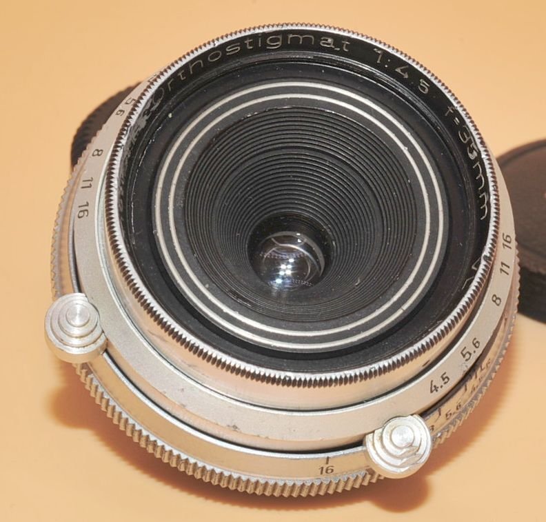 Steinheil Munchen Orthostigmat 1:4.5 f=35mm Ευρυγώνιος φακός #4.3