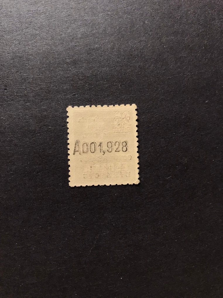 Spania 1951/1951 - Vizita Caudillo-ului în Canarias. Certificat Graus. - Edifil nº 1090 #1.0