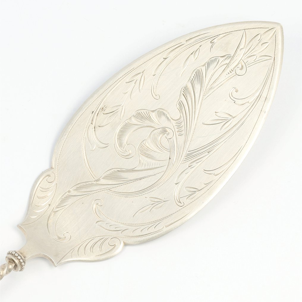 J. M. van Kempen - Jugendstil - Paletta per servire i dolci - .833 argento - 1910 #3.2