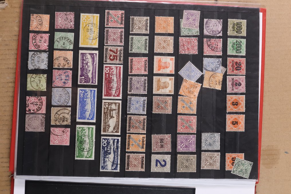 World 1855/1990 - Lot in 9 stock books #1.0