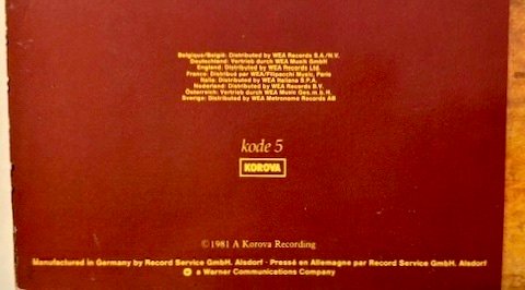 The Sound - From the Lion's Mouth - Δίσκος βινυλίου - 1st Stereo pressing - 1981 #4.3