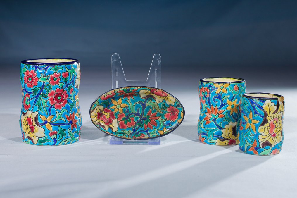 Longwy - Kom (4) - Aardewerk #1.0