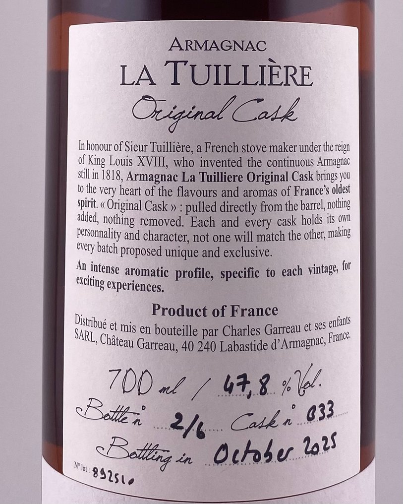 Château Garreau 1989 - La Tuillière - b. 2025 - 70cl #2.1