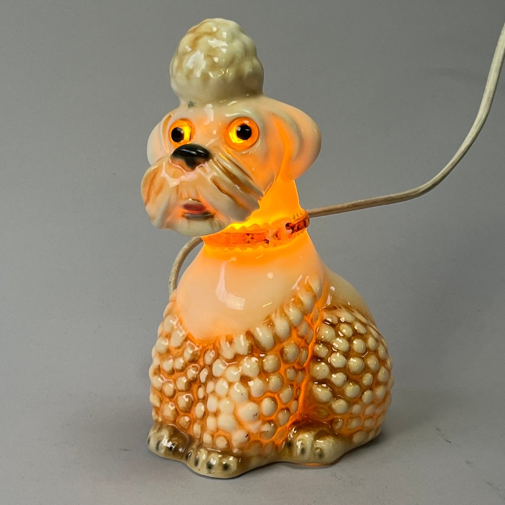 Lamp - Collectable - Goebel - Nachtlampje of parfumlampje - Poodle - Porselein #1.0