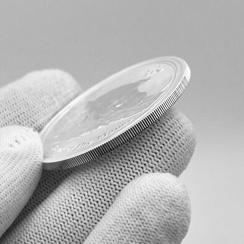 Austrália. 1 Dollar 2008 – Lunar Series: Year of the Rat – 1 oz Silver coin – Ag .999 (Sem preço de reserva) #3.2