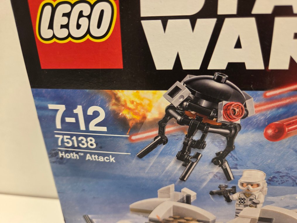 Lego Sæt - 75138 - Star Wars - Hoth Attack #1.0