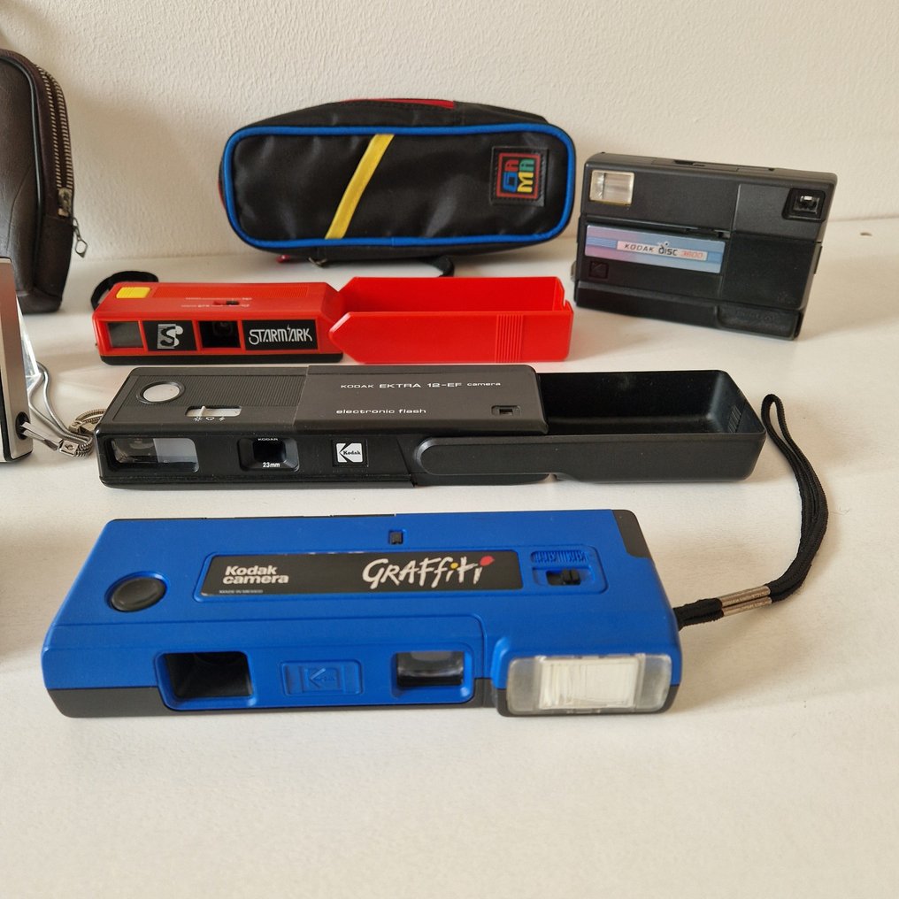 Kodak Lot d'appareil photo ultra compact Kodak - Kodak Disk 4000 - Kodak Disk 3600 - Kodak Graffitti - Analog kamera #3.2