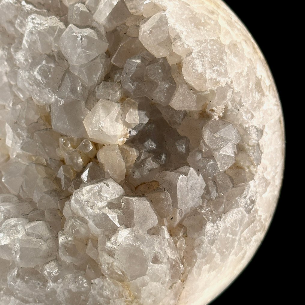 NO RESERVE PRICE - Wonderful Pair of Quartz & Calcite- Sphere & Crystal Cluster on custom stands- 3500 g - (2) #4.3
