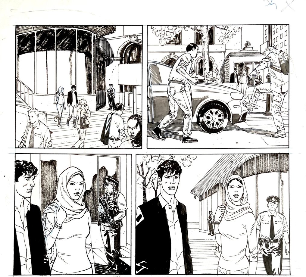 Nizzoli, Marco - 1 Original page - Dylan Dog #1.0