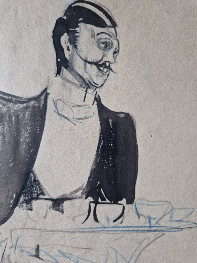 Jan SLUIJTERS (1881 - 1957) - "Ober" #1.0