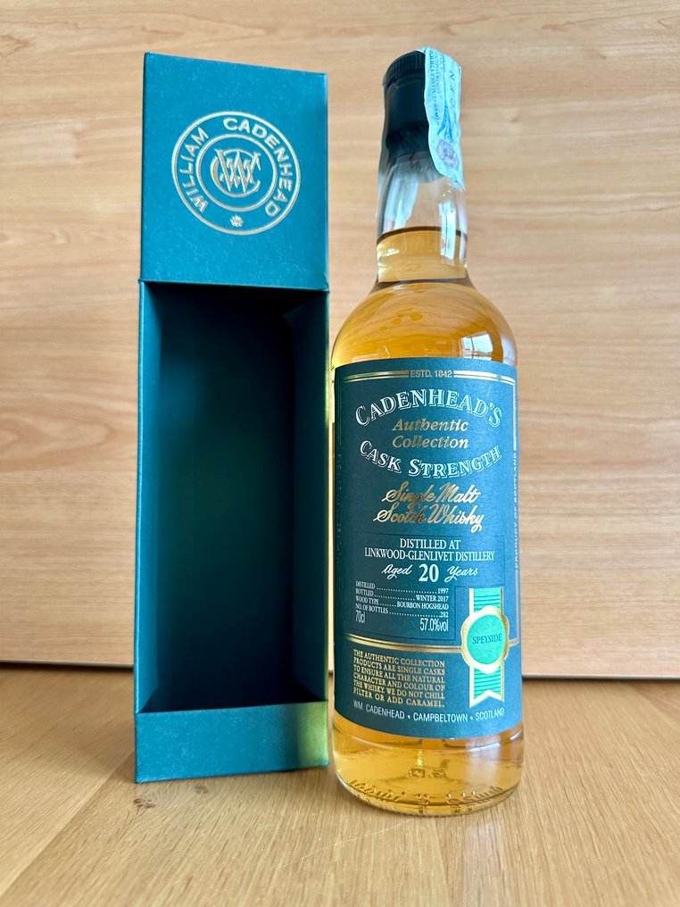 Linkwood 1997 20 years old Authentic Collection - Bourbon Hogshead - 凯德汉  - b. 2017  - 70厘升 #1.0