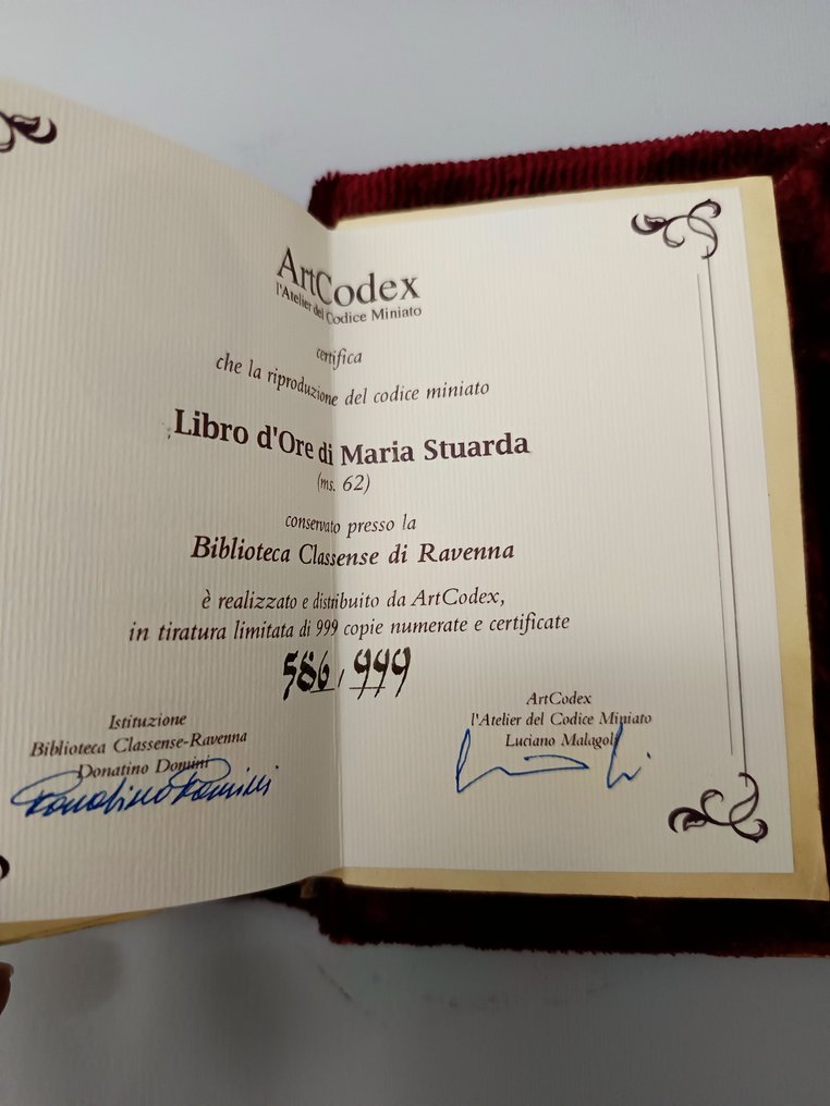 Olaszország - Anglia; ArtCodex - Libro d’Ore di Maria Stuarda (Hours of Mary Stuart) - (1542-67) #2.1