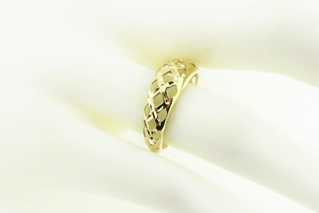 Ring - 18 kraat Gulguld #1.0