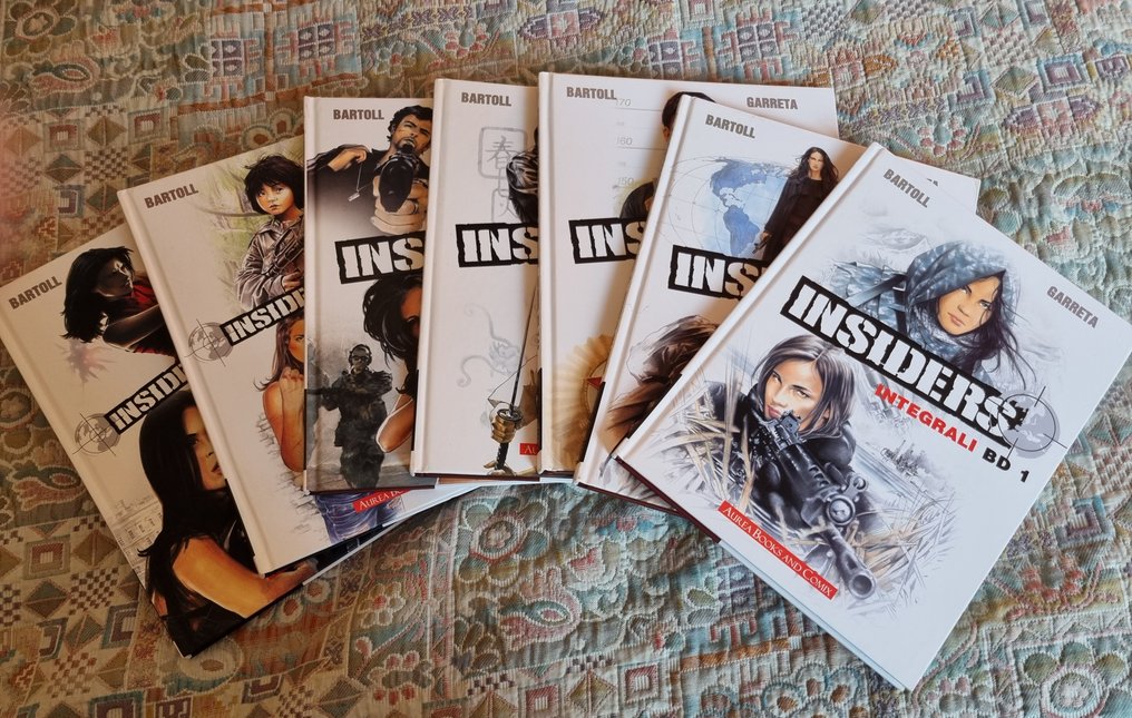 Insiders nn. 1/7 - serie completa - edizione integrale - 1 Complete series - Πρώτη έκδοση - 2018/2018 #2.1